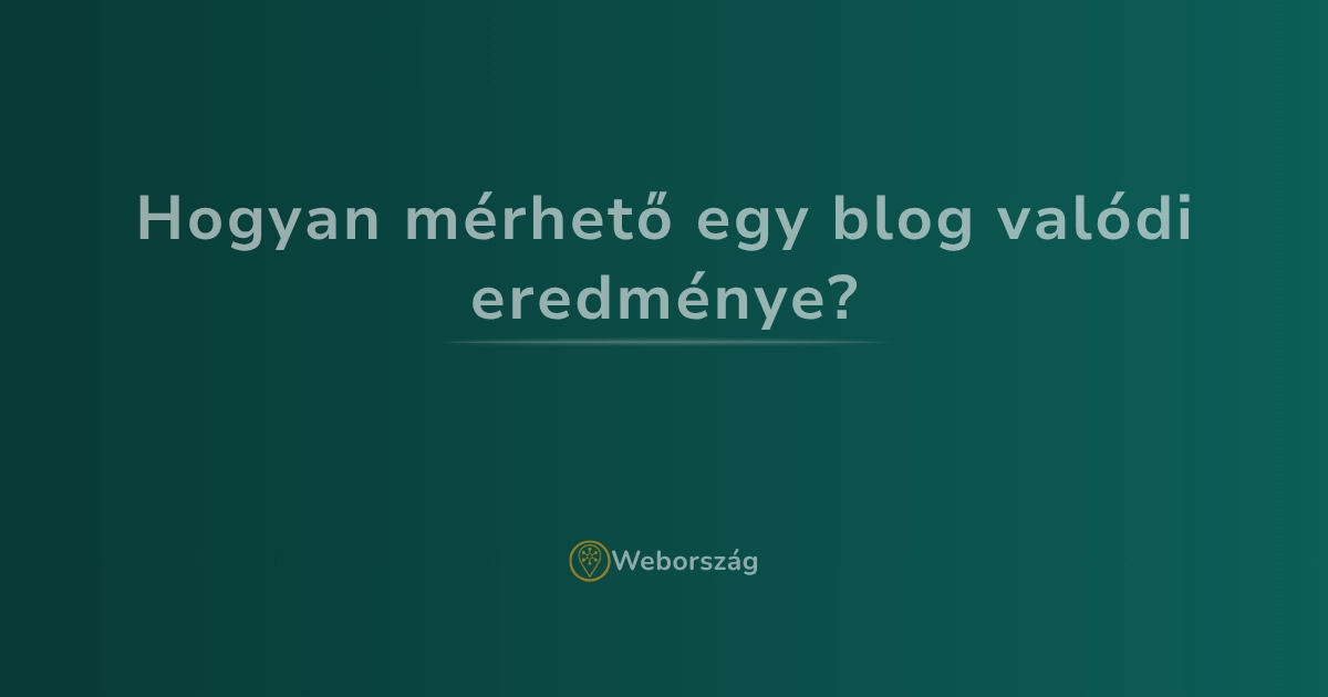 Blog teljesítménymutatók grafikonokkal