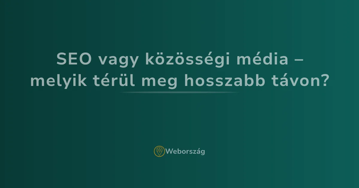 SEO és közösségi média összehasonlítása